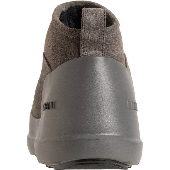 NEW MOON BOOTS Luna Low Boots - Suede in Anthracite unisex 1025 10s5 - Picture 5 of 6